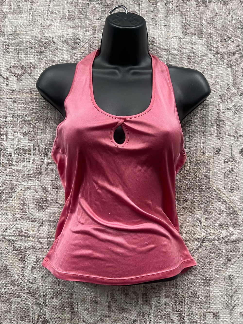 Versus Versace Rose Pink Y2K 90’s Keyhole Racerback Tank